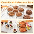 thumbnail image 7 of ReLuien Stainless Steel Steamer Rack,Trivet for Instant Pot 6 Qt and 8 Qt,Steamer Rack with Handle,Fit Pressure Cooker, 7 of 7