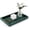 Green, variant on Marble Bathroom Tray for Countertop & Home Decor, Natural Decorative Marble Tray for Jewelry & Perfume Organizer, Luxury Stone Vanity Trays for Dresser, Kitchen Counter, 12" x 8", Green