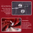 thumbnail image 4 of Merry Christmas Shower Curtains for Bathroom, Red Truck & Gnomes & Snowman Winter Waterproof Fabric Shower Curtain, Farmhouse Shower Curtain for Home Bathroom Decor 72x72 Inches (10), 4 of 5