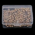 thumbnail image 3 of Rongfmy 1200 Pcs Perles Tête Épingles à Dessin Noir Or & Or, 3 of 9