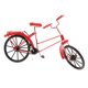 thumbnail image 4 of Diecast Bicycle Toy 1:10 Vintage Diecast Juguete decorativo de - Rojo Fanmusic Diecast Bicycle Toy, 4 of 7