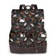 thumbnail image 1 of Disketp Animal Koi Fish Mochila de Cuero para Mujer, Bolso de Espalda Antirrobo con Estilo para Viaje, Trabajo y Uso Diario, 1 of 4