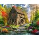 thumbnail image 1 of Diamond Painting (DE2302) 5D Square Forest Cabin Rhinestone Draw (A3038) 50x70cm FLhrweasw Nuevo, 1 of 1