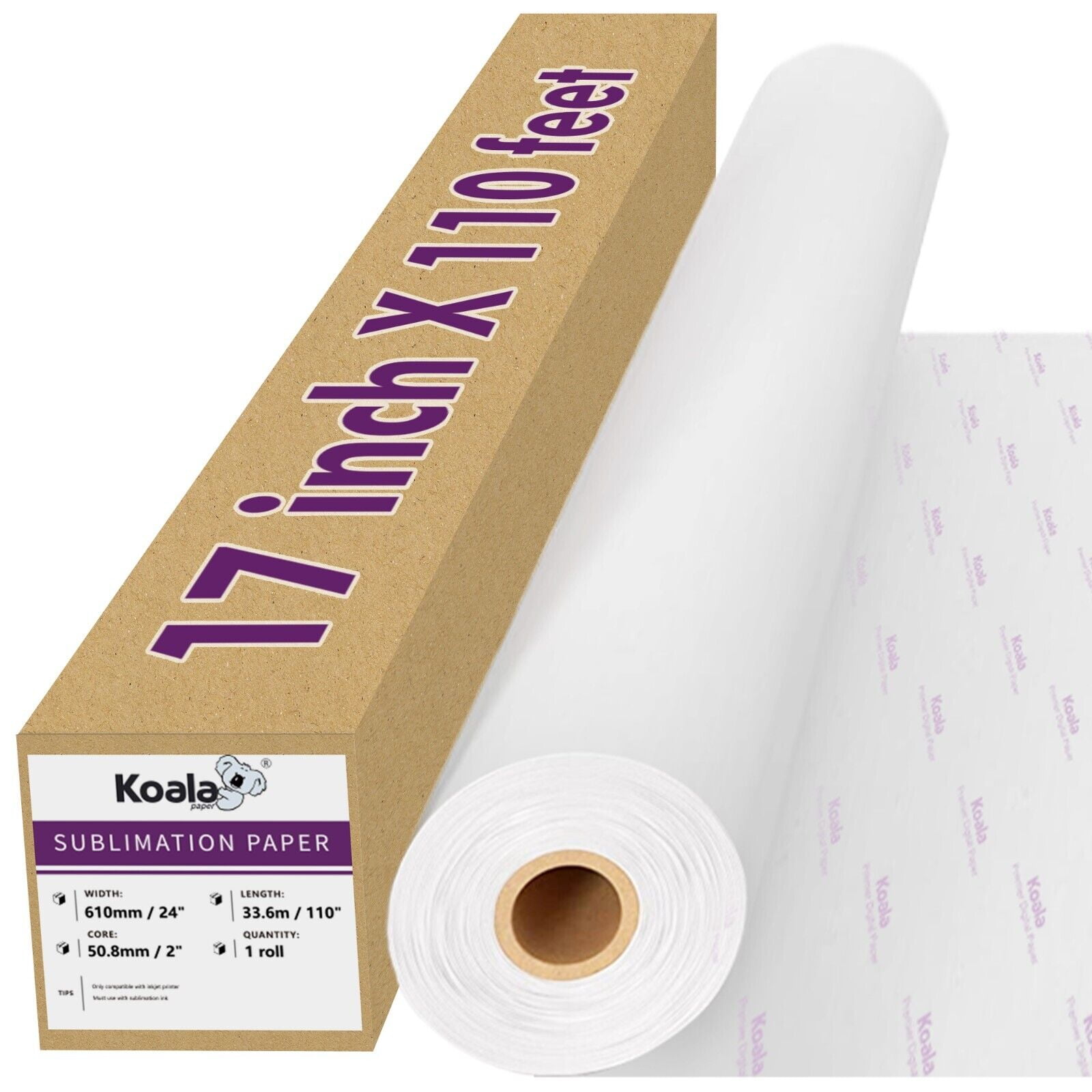 Propeel Heavy Stock 52 Banner Paper 10-Pack for Transfer Printers, Size: 550 8.5 x 49.6