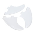 thumbnail image 1 of 3 piezas de repuesto para aletas de tabla de surf, de PVC, accesorio para exteriores, color blanco, 1 of 14