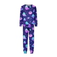 thumbnail image 7 of Halloween Family Matching Pajamas Sets, Halloween Family Spooky Loungewear Indoor, Pumpkin Ghost Holiday PJS Sleepwear, Seasonal Halloween Party Family for Home Relaxing Casual Daily Wear, 7 of 7