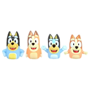 Bluey 4 Piece Jumbo Finger Puppets 