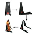 thumbnail image 2 of AROMA Mandoline pour Violon Ukélé Support de Support Pliable A-frame Bracket Universal Compact Economy, 2 of 5