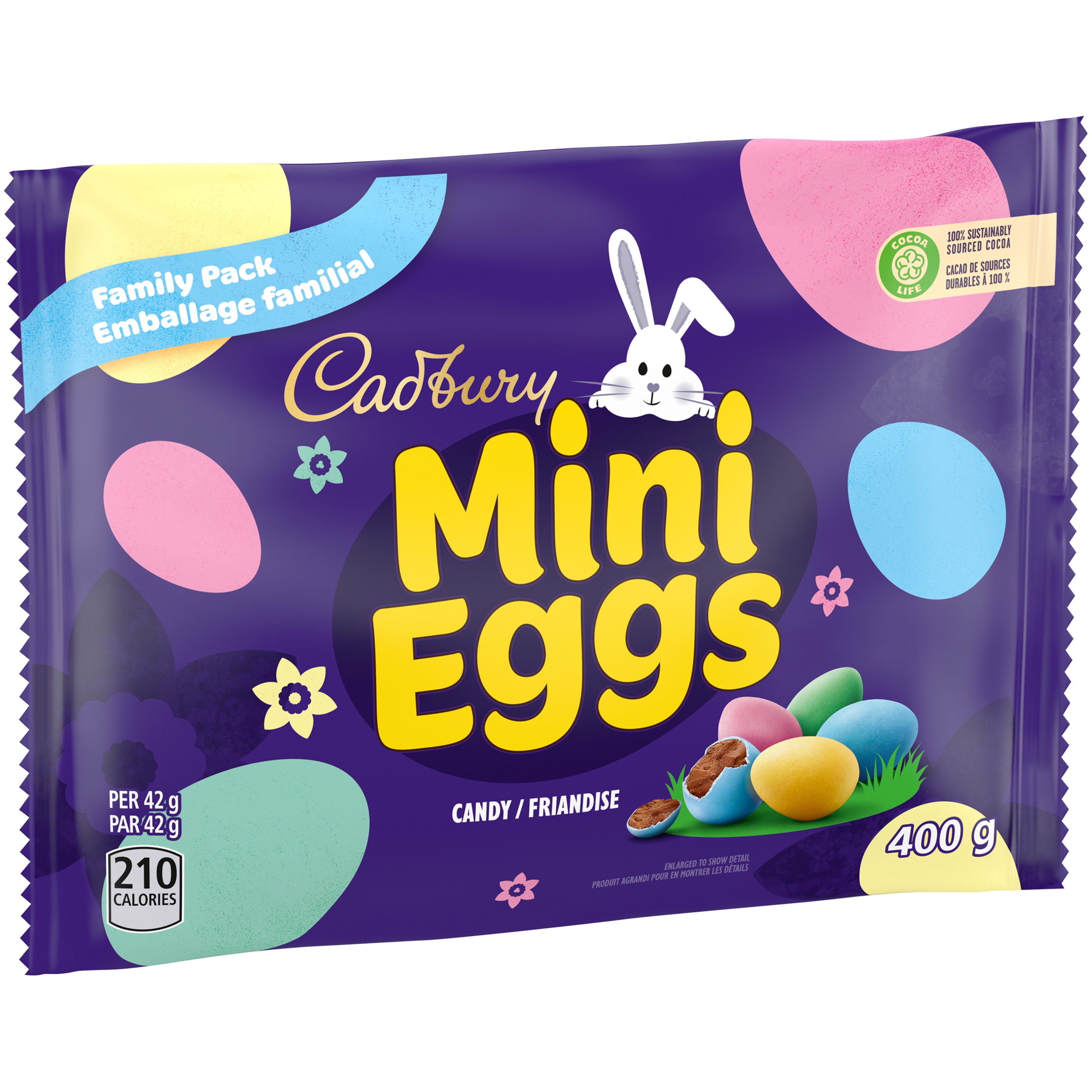 Friandises Cadbury Mini Eggs Pour Pâques (Emballage Familial)