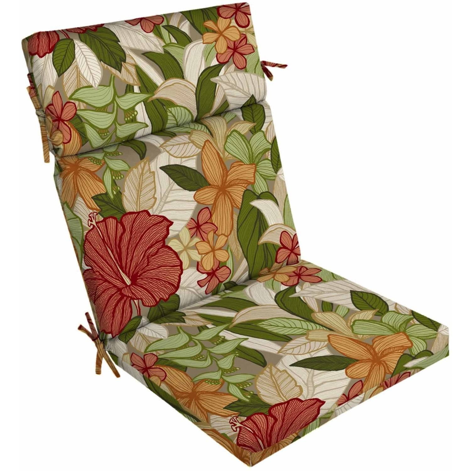 Outdoor Chair Cushions Better Homes And Gardens Outdoor Patio Dining Chair Cushion