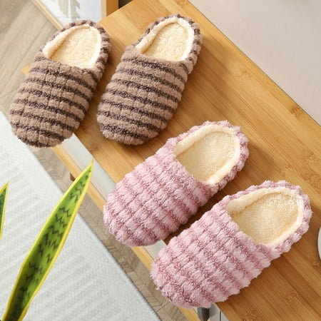 

Cathalem Cat Slippers for Women Japanese Spring Autumn Winter Couple Mute Soft Bottom Home Slippers Womens Slipper Slides Leopard B 9.5