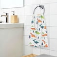 thumbnail image 5 of Polka Dot Tree Dinosaur Towels, 2 PCS, Super Soft Absorbent Hand Towel Cotton Bath Towels for Bathroom Hotel Kitchen Spa Gym 16 X 28 Inches, 5 of 7