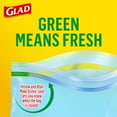 thumbnail image 2 of Glad Zipper Gallon Freezer Double Seal Storage Bags, 7 Count, 2 of 10