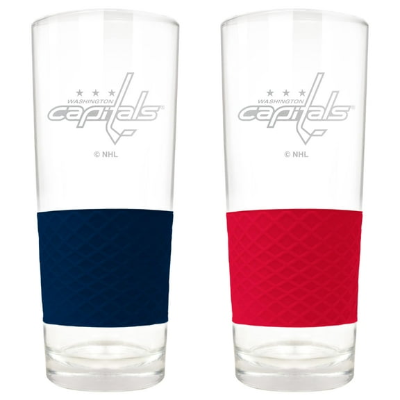 Washington Capitals 22oz. Logo Score Pint Glass Two-Piece Set