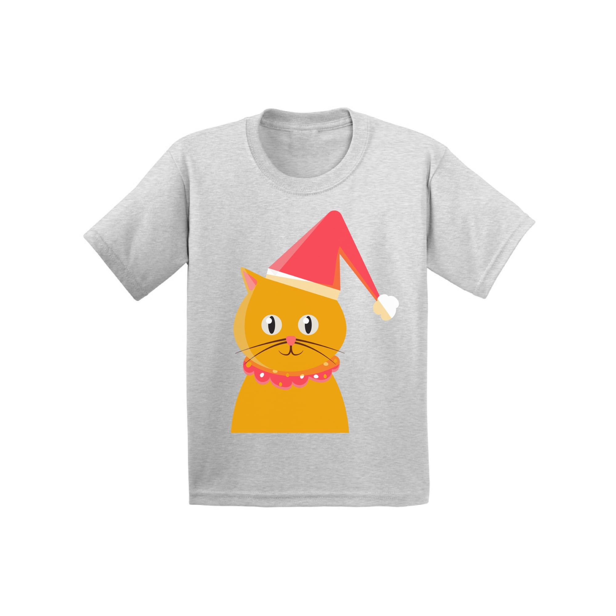 Awkward Styles Xmas T-Shirt for Baby Boys Girls Christmas Cat Baby Shirt