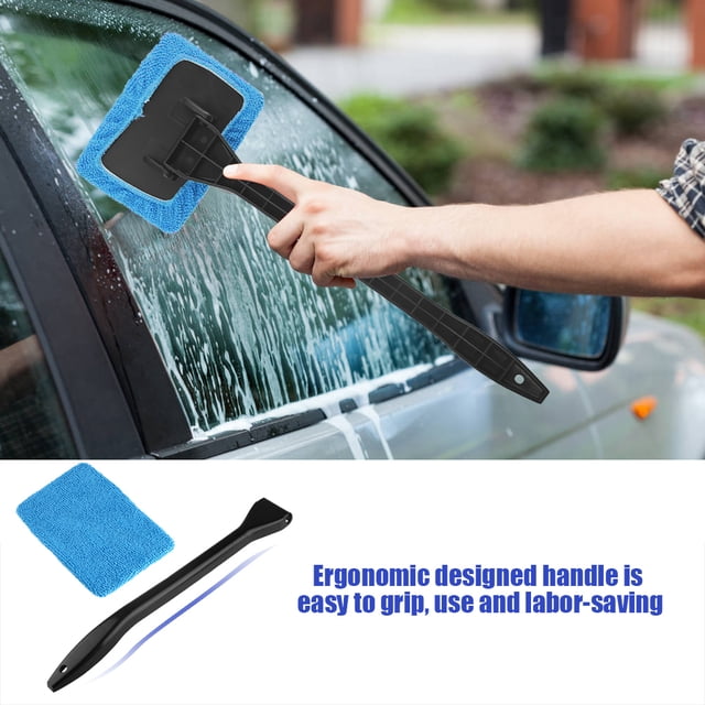 Reusable Windshield Cleaning Brush, Portable Dust Dirt Removal Tool Cleaning Tool, For Trucks For Cars RVs SUVs