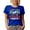 Royal Blue, variant on First Time Mom, Let the Spoiling Begin, Groovy Text - 1st Time Mother or Mama, Navy Blue T-Shirt, Medium
