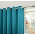 thumbnail image 2 of Sun Zero Conrad Extra-Wide Blackout Sliding Patio Door Curtain Panel, Marine, 100x84, 2 of 6