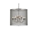 thumbnail image 3 of 1131 Brooklyn Collection Pendent lamp D:36" H:30.5" Lt:15 Mocha Brown Finish (Royal Cut  Crystals)-Finish:Matte Black, 3 of 5