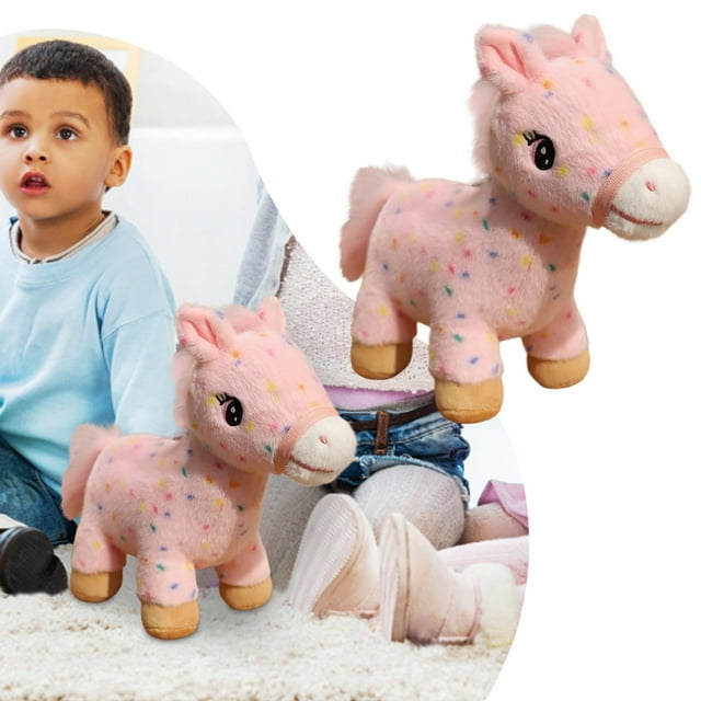 Peluche arcoíris suave para niños, adorable y coleccionable.