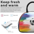 thumbnail image 3 of Sac à Lunch Esprit d'Équipe – Sac Isotherme Réutilisable avec Design Sportif, Étanche et Spacieux pour Entraînements Ou Repas Quotidiens, 3 of 4