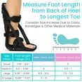 thumbnail image 5 of Vive Hard Plantar Fasciitis Night Splint - Stabilizer Brace Relieves Inflammation - Foot Support Boot, 5 of 9