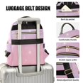 thumbnail image 4 of JIALIOU Mini Backpack Purse for Women Quilted Casual Daypack Small Travel Shoulder Bag, Purple Pink Star Sky, 4 of 7