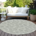 thumbnail image 6 of Addison Rugs Chantille Indoor/Outdoor Transitional Geometric White Washable Round Rug, 8' x 8', 6 of 6