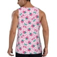thumbnail image 6 of Rocae Cherry Strawberry for Men's Workout Tank Top Men's Running Tank Top Dry Fit Athletic Workout Tank TopsSmall, 6 of 9