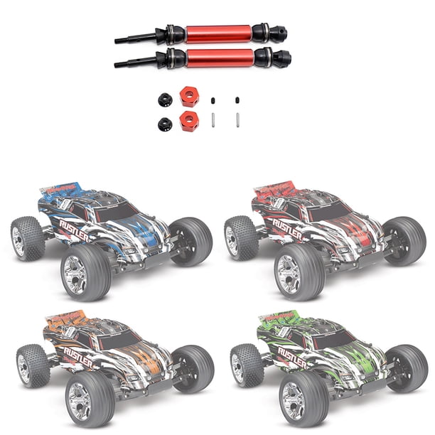 Acheter Arbre de transmission arrière en acier, 4 pièces, remplacement CVD pour Trax Slash Rustler Hoss Stampede VXL
