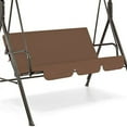 thumbnail image 1 of 150cm Swing Cover Chair Waterproof Patio Garden Outdoor Replacement Cover Coffee, 1 of 8