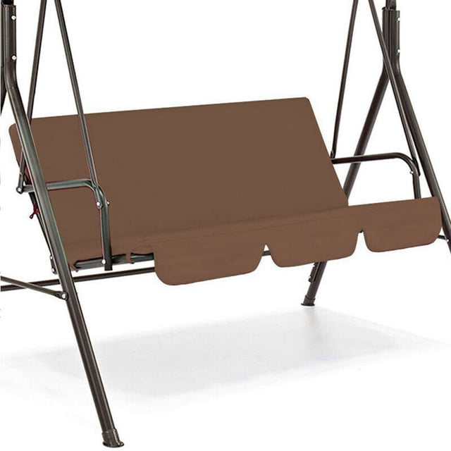 150cm Swing Cover Chair Waterproof Patio Garden Outdoor Replacement Cover Coffee