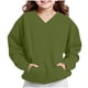 thumbnail image 4 of Blusas y camisas de manga larga con cuello redondo para niños y niñas, sudaderas casuales de manga larga, lindas sudaderas de gran tamaño con bolsillo de polar, chaquetas para niñas, 4 of 8