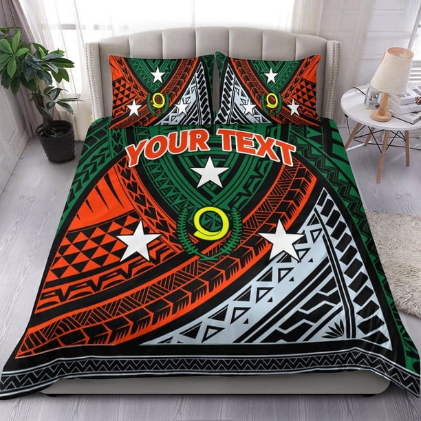 Personalizado Vanuatu Penama Provincia Tribal Patrón Juego de Cama Lt12