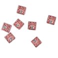 thumbnail image 4 of Dados cuadrados de metal, 7 piezas de pulpo hueco tallado juego de mesa de dados de metal dados de metal fiel a su promesa, 4 of 12