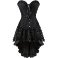 thumbnail image 1 of SZIVYSHI Corsé Tops para Mujer, Bustier Shapewear Lencería, Cintura de Encaje Push Up Body, 1 of 4