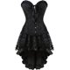 thumbnail image 1 of SZIVYSHI Corsé Tops para Mujer, Bustier Shapewear Lencería, Cintura de Encaje Push Up Body, 1 of 4