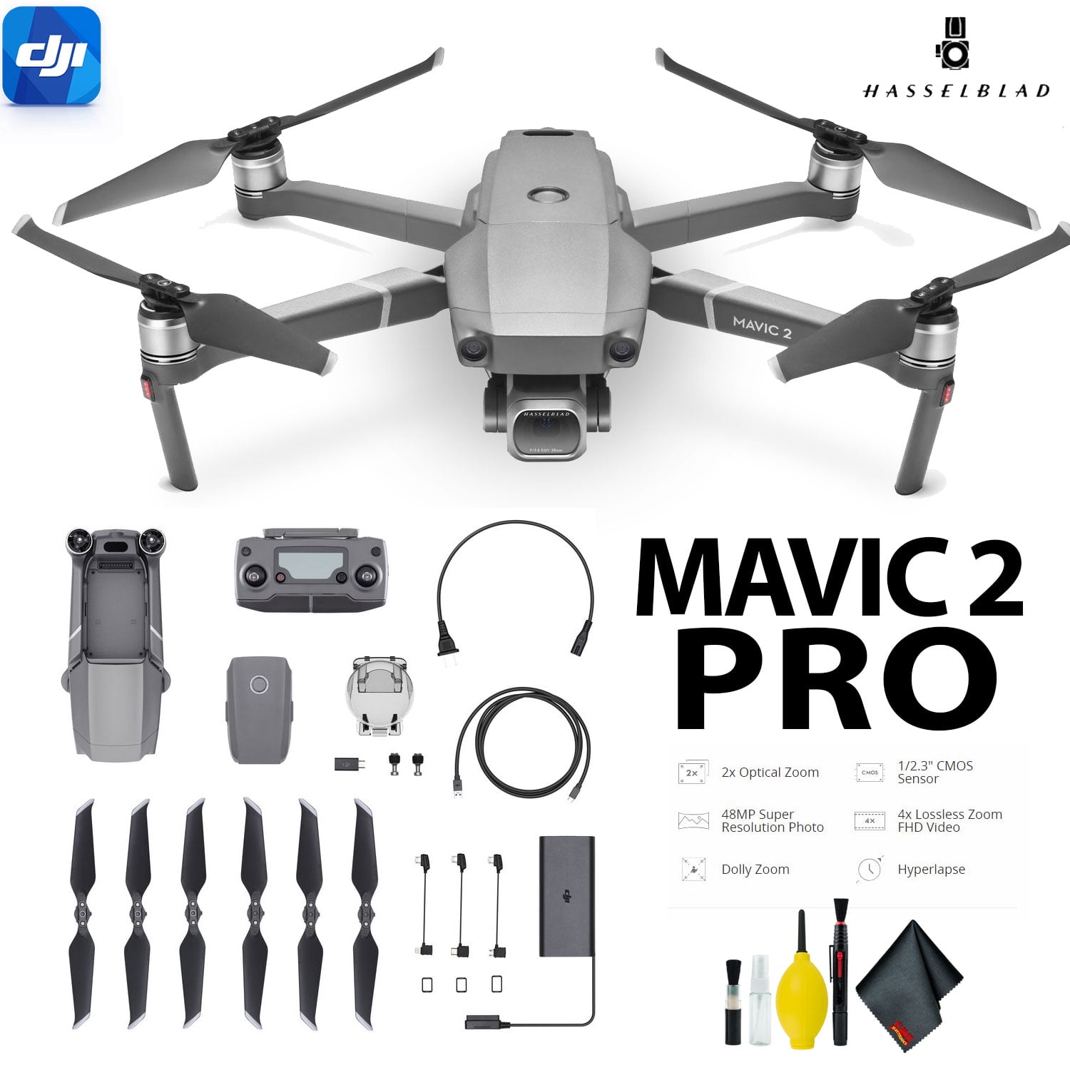 Medicinsk I virkeligheden film DJI Mavic 2 Pro - Walmart.com