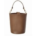 thumbnail image 2 of Burberry Small Leather Bucket Bag, Brown, 2 of 4