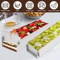 thumbnail image 4 of Molde para tartas TMWEFUSC, molde rectangular para tiramisú, 41,7 x 9,9 x 5,8 cm, aluminio, 4 of 9