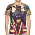 thumbnail image 6 of Gorillaz Men's Short-Sleeve T-Shirt Summer Casual Tee Top Breathable Crewneck T-Shirt Xx-Large, 6 of 7