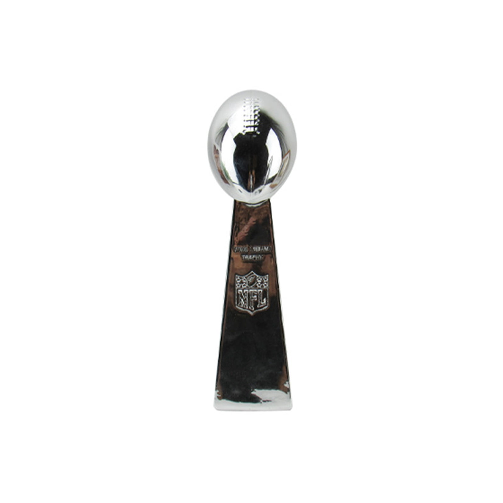 9/13/22inch Silver Football Chrome Resin Crafts Gifts for Sports Fan Trophy Shiny Sports Award Decoration for Champions,Silver,Super Football