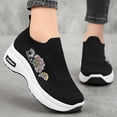 thumbnail image 5 of ibiyuan Womens Orthopedic Walking Shoes Mesh Knitted Woven Walking Shoes Women Arch Support on Womens Platform Sneakers Lightweight Hands-Free Mary Jane Shoes Foam Shoes, 5 of 6