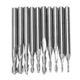 thumbnail image 1 of Spiral Milling Cutter, Small In Size Durable Convenience Lightweight Practical Spiral Ball Nose End Mill Portable  For Cutting Fine For Carving, 1 of 8
