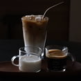 thumbnail image 4 of Dosaele Milk Frothing Pitcher Glass Milk Pitcher Double Mouth Milk Frother Cup 120ml, 4 of 5