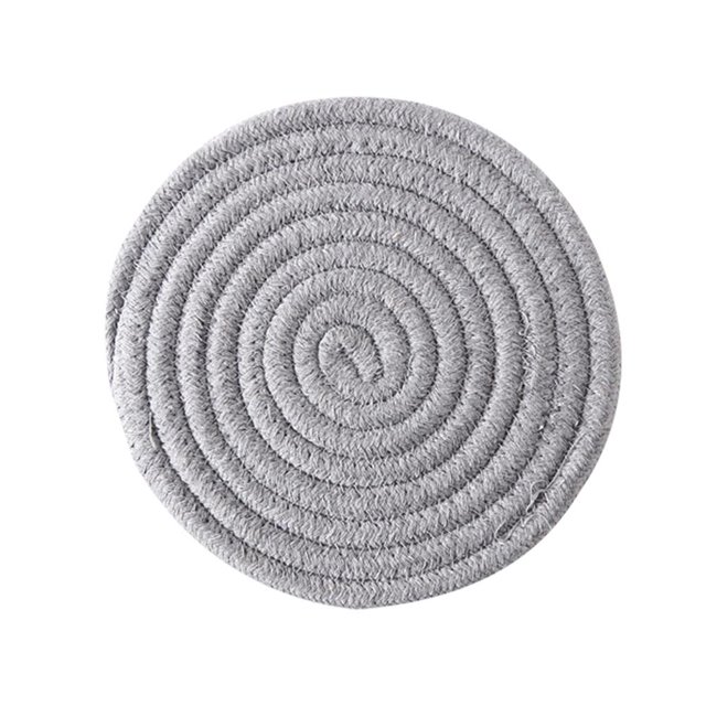 Potor De Algodón De Algodón Padlada De Algodón Redondo Para Almohadillas Para Ollas Y Sartenes De Cocina seitruly HA041748-03