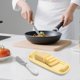 thumbnail image 4 of Plastic Butters Dishs with Lid Knives Cheese Fresh-keeping Container Kitchen Fresh-Box Supply, 4 of 5
