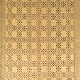 thumbnail image 1 of Ahgly Company Indoor Square Abstract Brown Modern Area Rugs, 5' Square, 1 of 4