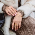 thumbnail image 5 of 7 unids anillo de cuentas bohemio anillo anillo creativo anillo encantador niña anillo joyería, 5 of 5