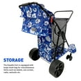 thumbnail image 3 of EasyGo Products 100 lbs Capacity Beach Umbrella Wagon Cart with Foldable, 3 of 6